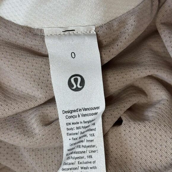 Lululemon Fast and Free Reflective High-Rise Classic-Fit Short 3" *White - Picture 10 of 11